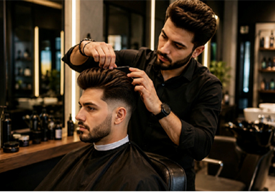 Men's Hair Styling Services in Silicon Oasis Dubai